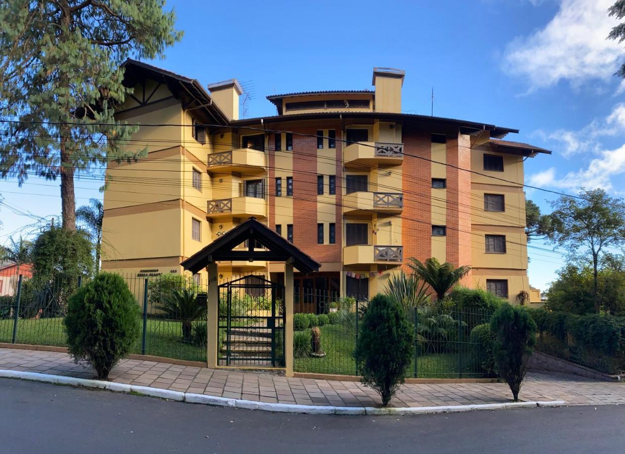 Vista inspiradora em uma localização imbatível! Apartamento Gramado Exterior foto